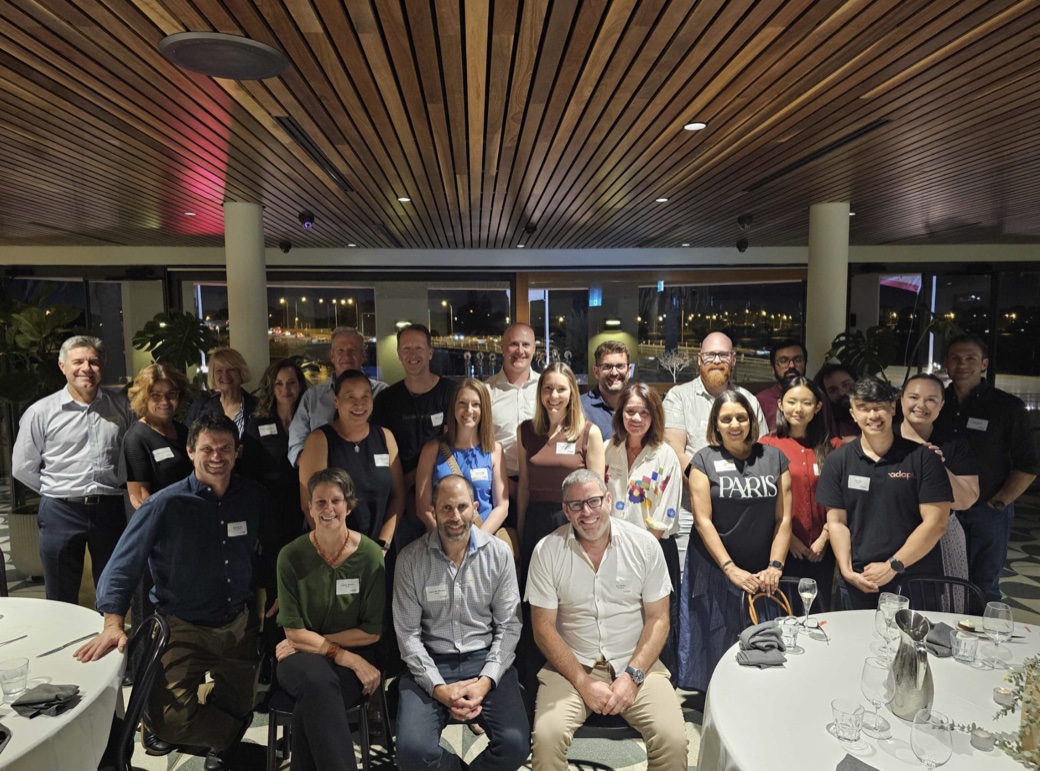 Succession Thinking Retreat cohort at Noble River Estate